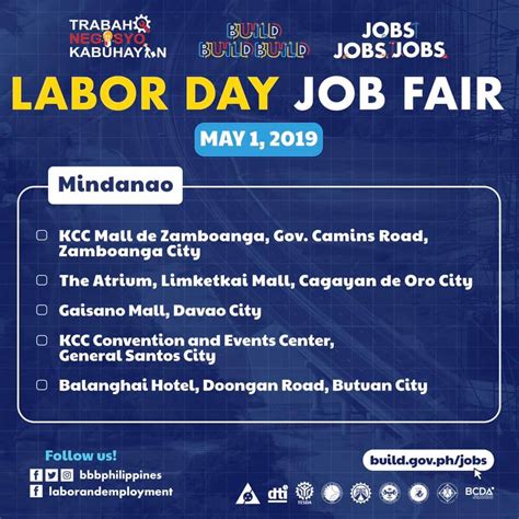 job fair in pampanga 2019|Venues of Labor Day Nationwide Job Fairs .